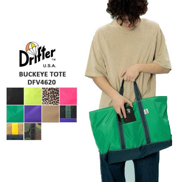 ドリフター トートバッグ バックアイ DFV4620