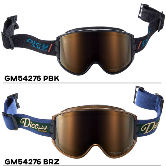 25-26 スキー スノーボード ゴーグル ダイス DICE GOODMAN グッドマン
