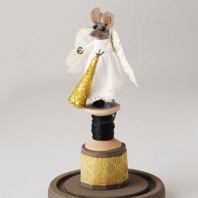 francjour フランジュール ｜ ネズミのオブジェ ”天使” A / VOX POPULI