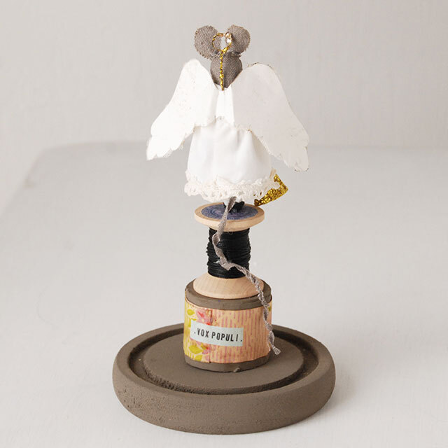 francjour フランジュール ｜ ネズミのオブジェ ”天使” A / VOX POPULI