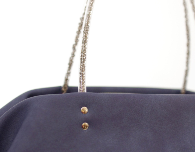 ☆新色【 超軽量チェーンバッグ 】 ミディアムサイズトート インディゴ