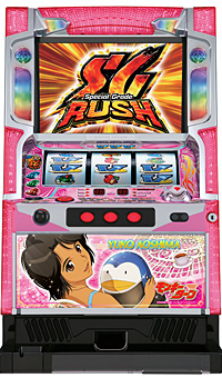 山佐 パチスロ「モンキーターン」 青島パネル 中古パチスロ実機 [4ch