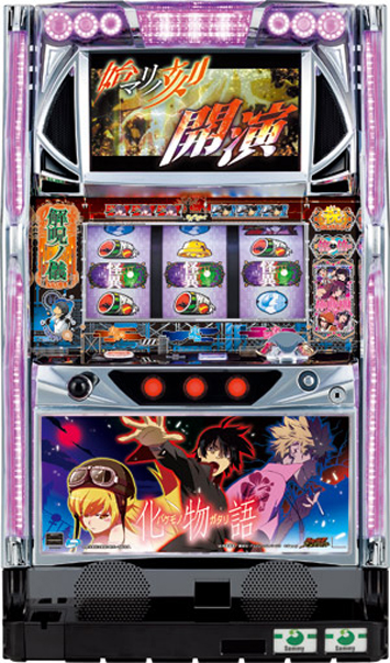 サミー パチスロ化物語 始マリノ刻パネル 中古パチスロ実機 [4ch対応