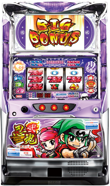 お取り寄せ商品】大都技研 忍魂弐～烈火ノ章～ 中古パチスロ実機 [4ch