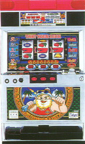 パチスロ実機】タイヨー☆ファニーサンタ【不要機付】4号機・レトロ