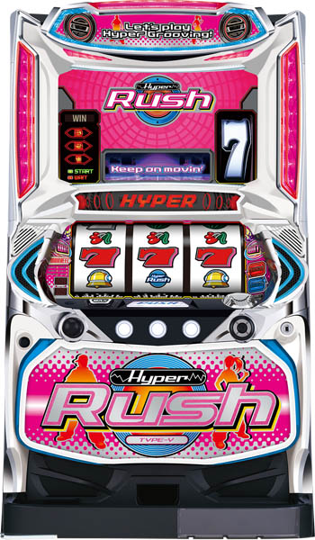 セブンリーグ パチスロハイパーラッシュ 中古パチスロ実機 [4ch対応] A
