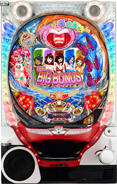 平和 CR南国育ちin沖縄9AW 甘デジ 中古パチンコ実機 [枠名：ルピナスX