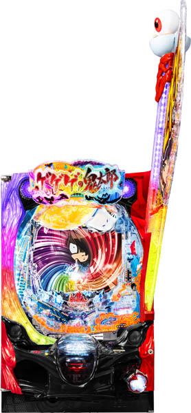 JFJ Pゲゲゲの鬼太郎 獅子奮迅 中古パチンコ実機 [枠名：クリスタル