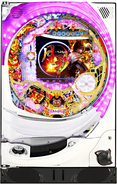 サンセイ CR忍術決戦月影 RK.X 中古パチンコ実機 [枠名：D-CYCLONE