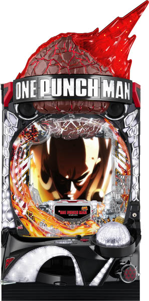 ニューギン Pワンパンマン 199ver. 中古パチンコ実機 [枠名：黒船 ワン