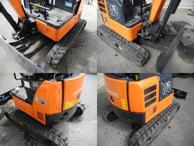 専用！ ZX17U-5A 日立 標準機 ゴム脚 可変脚