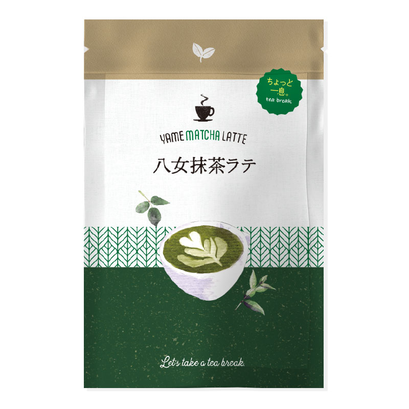 カフェ】八女抹茶ラテ（3包）