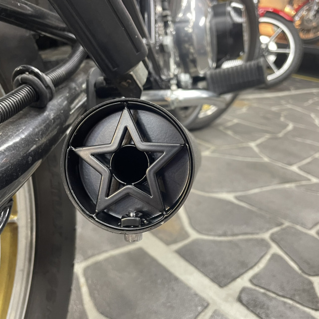 70パイ ショート管用 星型 バッフル 蓋式