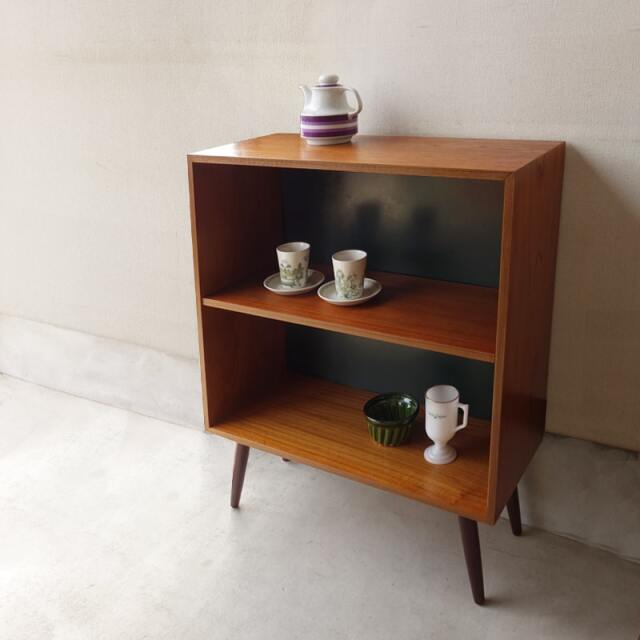 ヴィンテージ2段ブックシェルフ｜北欧家具通販・アンバーデザイン