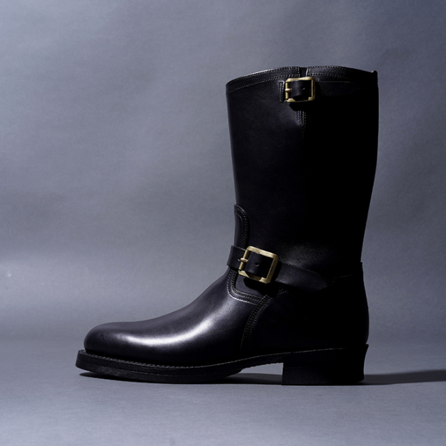 MOTOR / モーター「ITALIAN HORSEBUTT DRESS ENGINEER BOOTS / BLACK