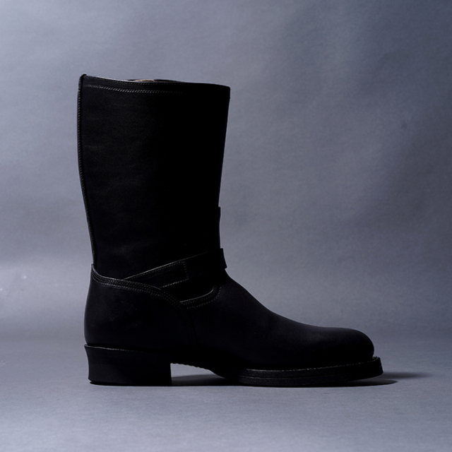 MOTOR / モーター「ITALIAN HORSEBUTT DRESS ENGINEER BOOTS / BLACK