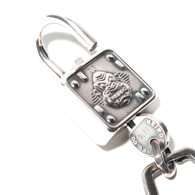 WG-004 /「PADLOCK - KEY CHAIN / SILVER」パドロックキーチェーン