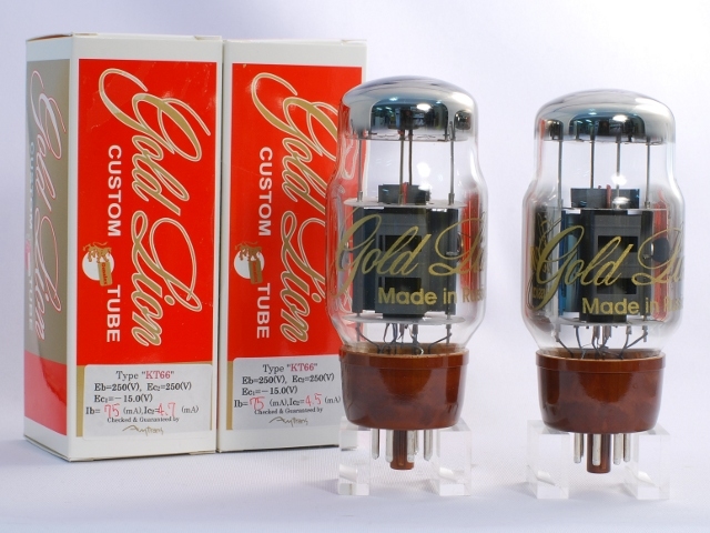 KT66 Gold Lion マッチドペア