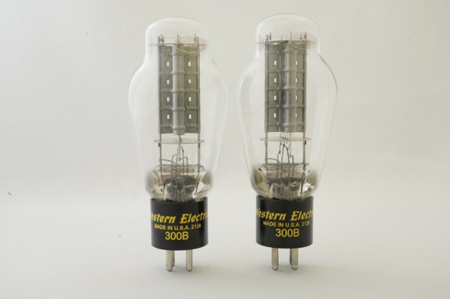 300B Western Electric 真空管 USA ペア 2本 I1Z2 300B Western