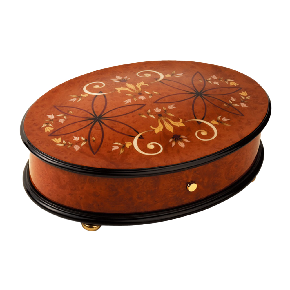 リュージュ REUGE オルゴール 72弁 Clara マドロナ象嵌 AXA.72.5203