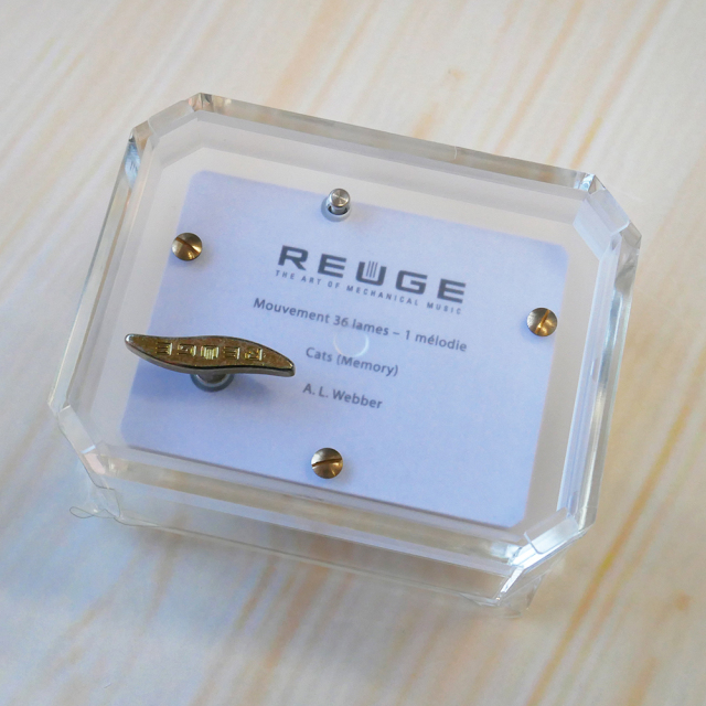 リュージュ REUGE オルゴール 36弁 ペーパーウェイト AXA.36.2708.000+