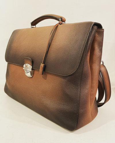 ORCIANI （オルチアーニ） LEATHER BRIEFCASE/レザーブリーフケース