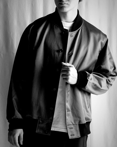 Jackman (ジャックマン) / JM8519 Satin Award Jacket サテンアワード