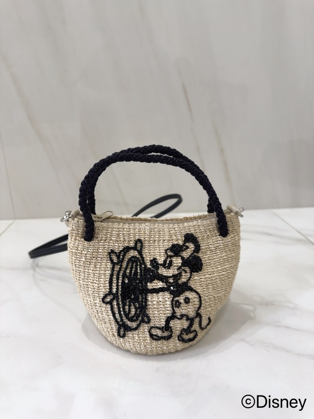 selva secreta】Disney / Mickey Mouse / small basket bag