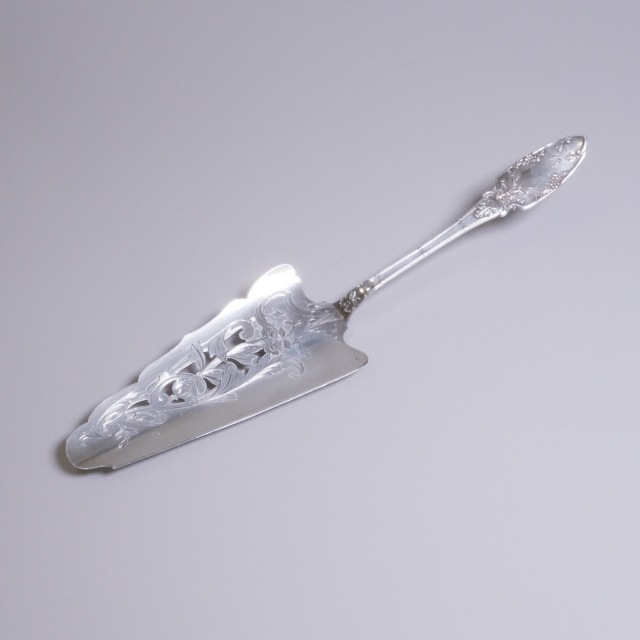 フランス 1800年代 シルバー 純銀製ケーキサーバー