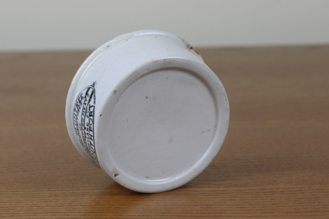 アンティーク ミートポット ミートジャー イギリス 陶器