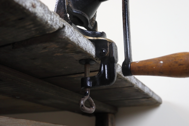 スポング社 コーヒーミル No.1 イギリス製 ヴィンテージ SPONG ち112-3