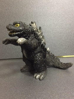 ポピー ゴジラ（足型あり） キングザウルスシリーズ ソフビ人形 体長