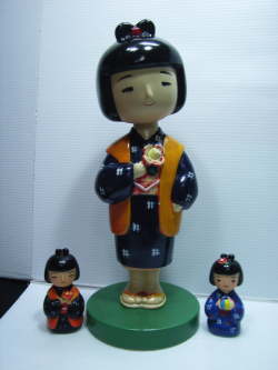 ディスプレイ店頭用☆カウンター用 週刊新潮 百泉社 夕やけちゃん 木台 首