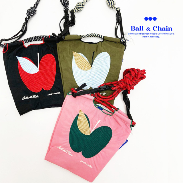 Ball&Chain ボールアンドチェーン キティ りんご 限定　グレー ハローキティ キティ 3 APPLES りんご グレー｜ボールアンド