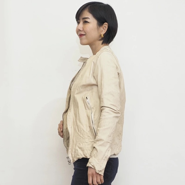 sisii シシ シングルライダースウォッシャブルレザージャケット 907JL