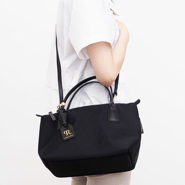 ROBERTA PIERI ロベルタピエリ ジャカードマイクロ トートバッグ 小