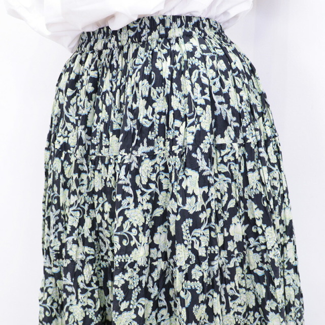 MARIHA マリハ 3212254102 草原の虹のスカート フラワープリント