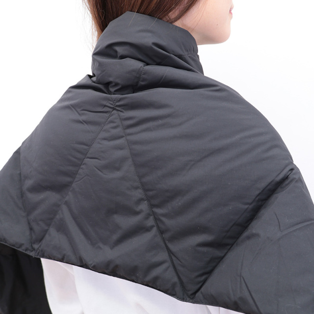 NANGA ナンガ ND2442-3C605-B ダウンポンチョマフラー ダウンケープ