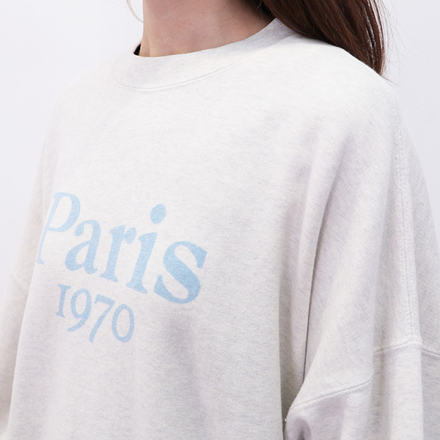 REMI RELIEF レミレリーフ RN27353101 SP加工 3飛び 裏毛クルーネック