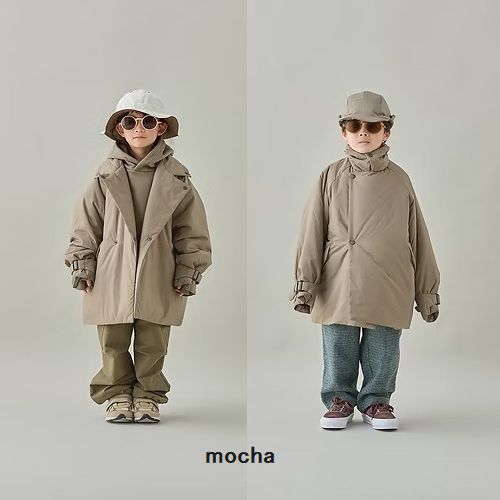 air half coat(Re-nylon) 中綿入りハーフコート【2025秋冬】MOUN TEN