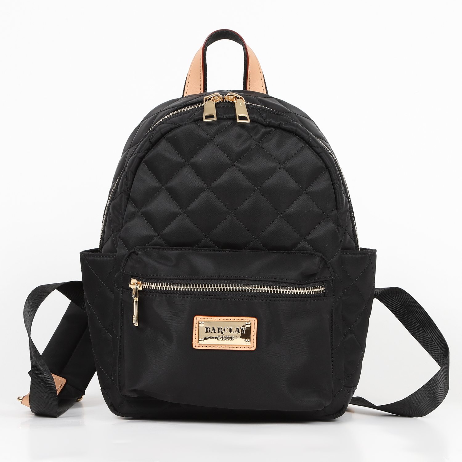 BARCLAY CLUB（バークレークラブ）キルティングミニリュック ブラック