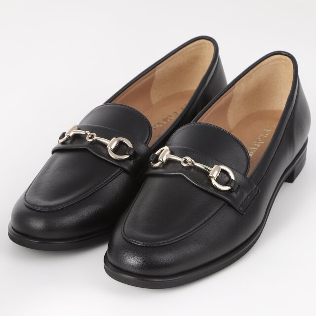 BARCLAY（バークレー）晴雨兼用 ビットローファー ブラック｜BARCLAY