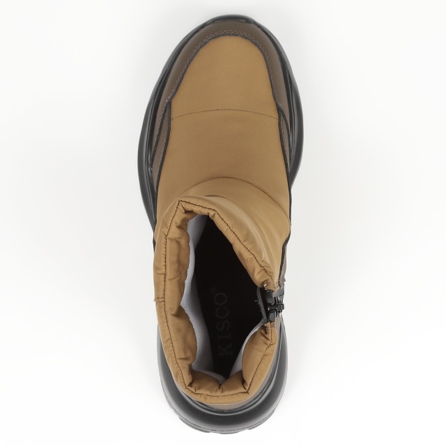 KISCO（キスコ）キルティングブーツ ベージュコンビ｜BARCLAY