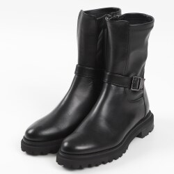 OUTLET】BARCLAY（バークレー）厚底レースアップブーツ チョコ