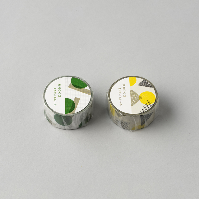 直島〇△□マスキングテープ_Naoshima 〇△□ Washi Tape ベネッセ