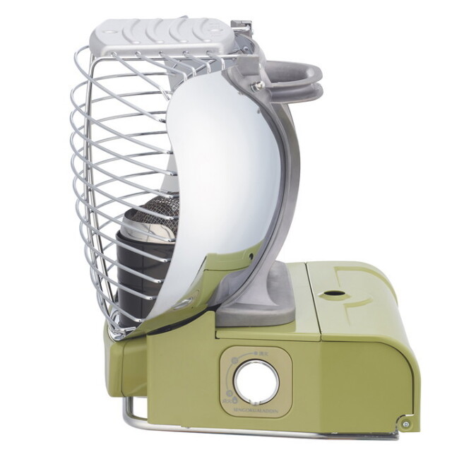 ストーブ LOGOS x Sengoku Aladdin Portable Gas Stove Silver Queen