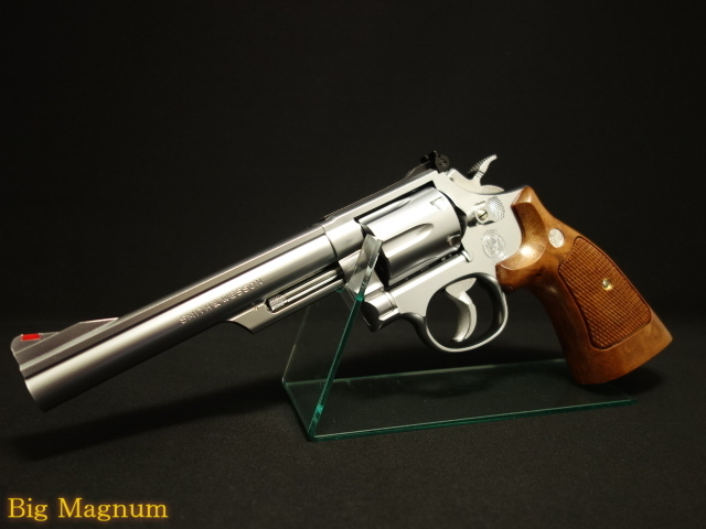 タナカ】S&W M66 6インチ コンバットマグナム ステンレスフィニッシュ