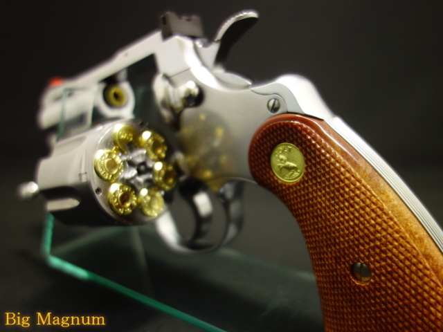 タナカ】 コルト パイソン .357Magnum 2.5inch R-model ステンレス