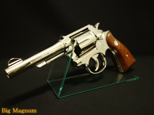 タナカ】S&W M10 ミリタリー&ポリス 4インチ .38spl ニッケル Ver.3