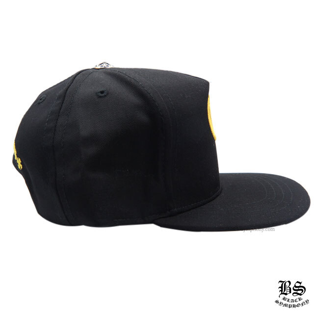 クロムハーツベースボールキャップ5パネルCHブラック|クロムハーツ通販